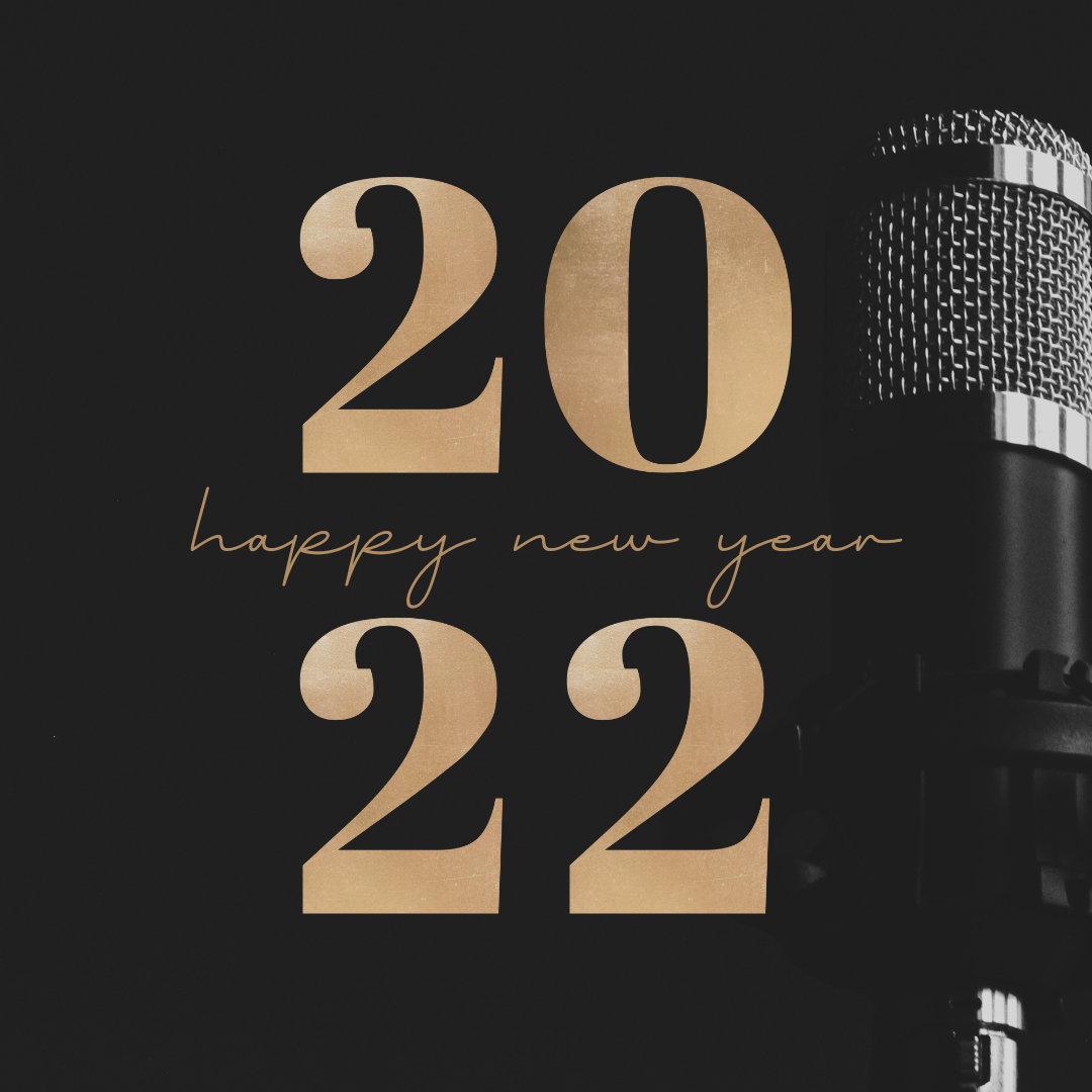 Gold 2022 Happy New Year Wish Instagram Post